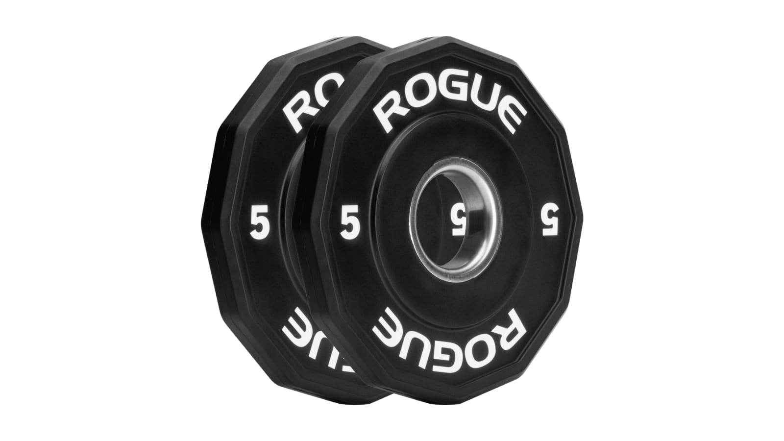 Rogue 12-Sided Urethane Grip Change Plates | Rogue Fitness